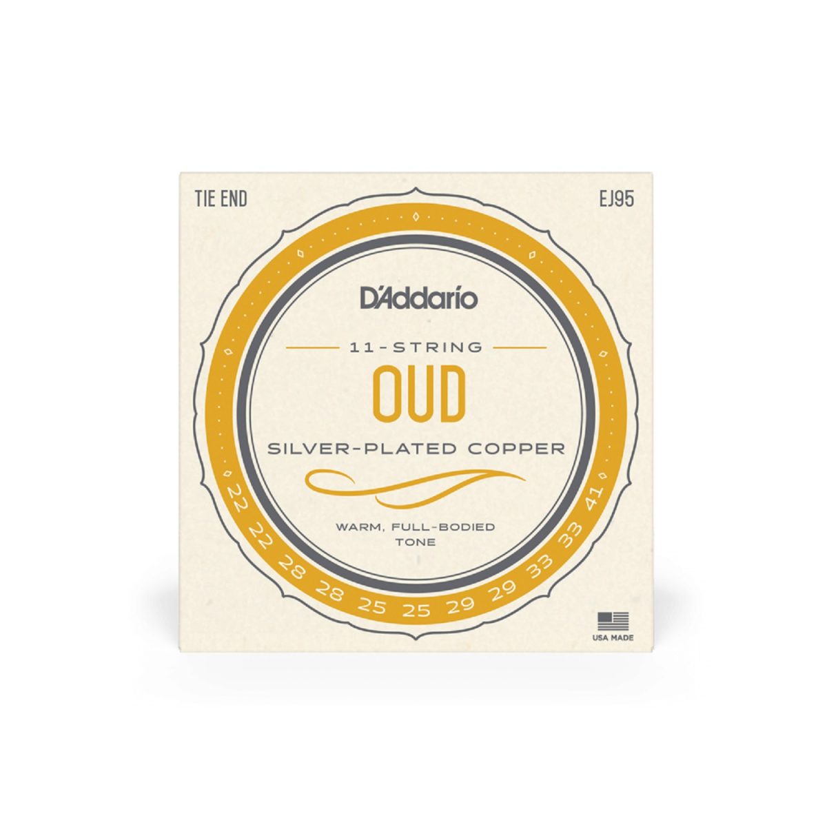 D'Addario - Oud Normal Tension 11-String Set - EJ95
