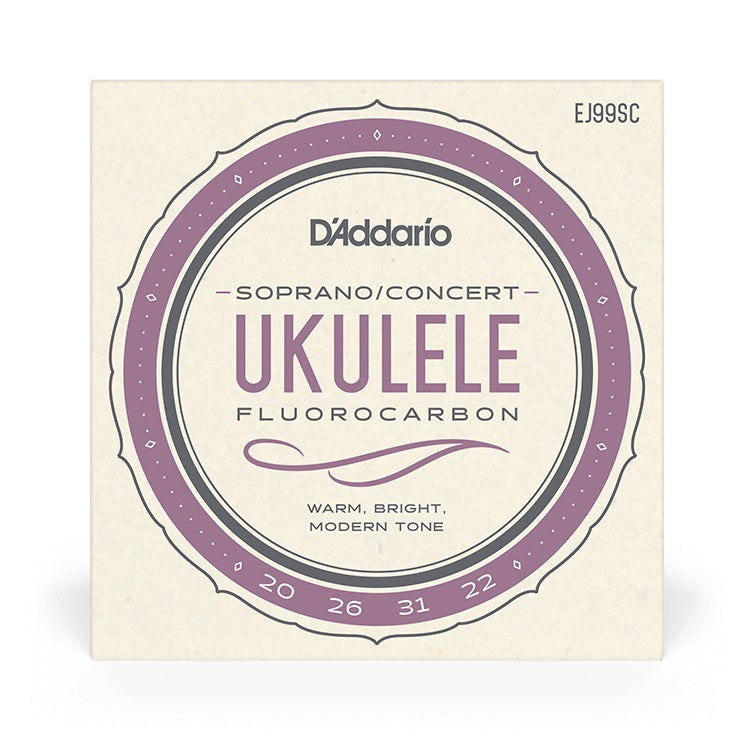 D'Addario - Pro-Arté Carbon Soprano/Concert Ukulele Set - EJ99SC