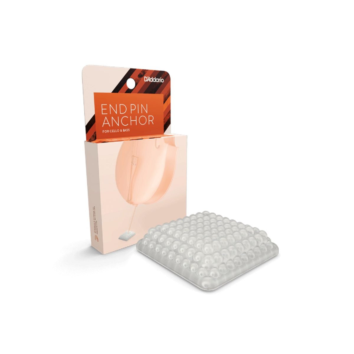 D'Addario - Endpin Anchor for Cello & Bass - Clear Box