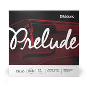 D'Addario - Prelude Cello 4/4 String Set - Medium Tension J1010 4/4M