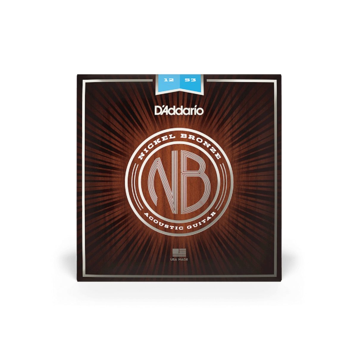 D'Addario - NB 12-53 Regular Light Acoustic Guitar Strings