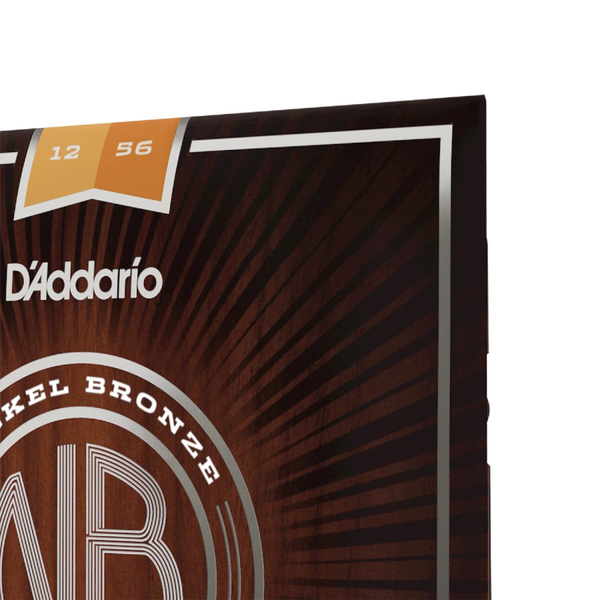 D'Addario - NB 12-56 Light Top/Medium Bottom Acoustic Guitar Strings Closeup