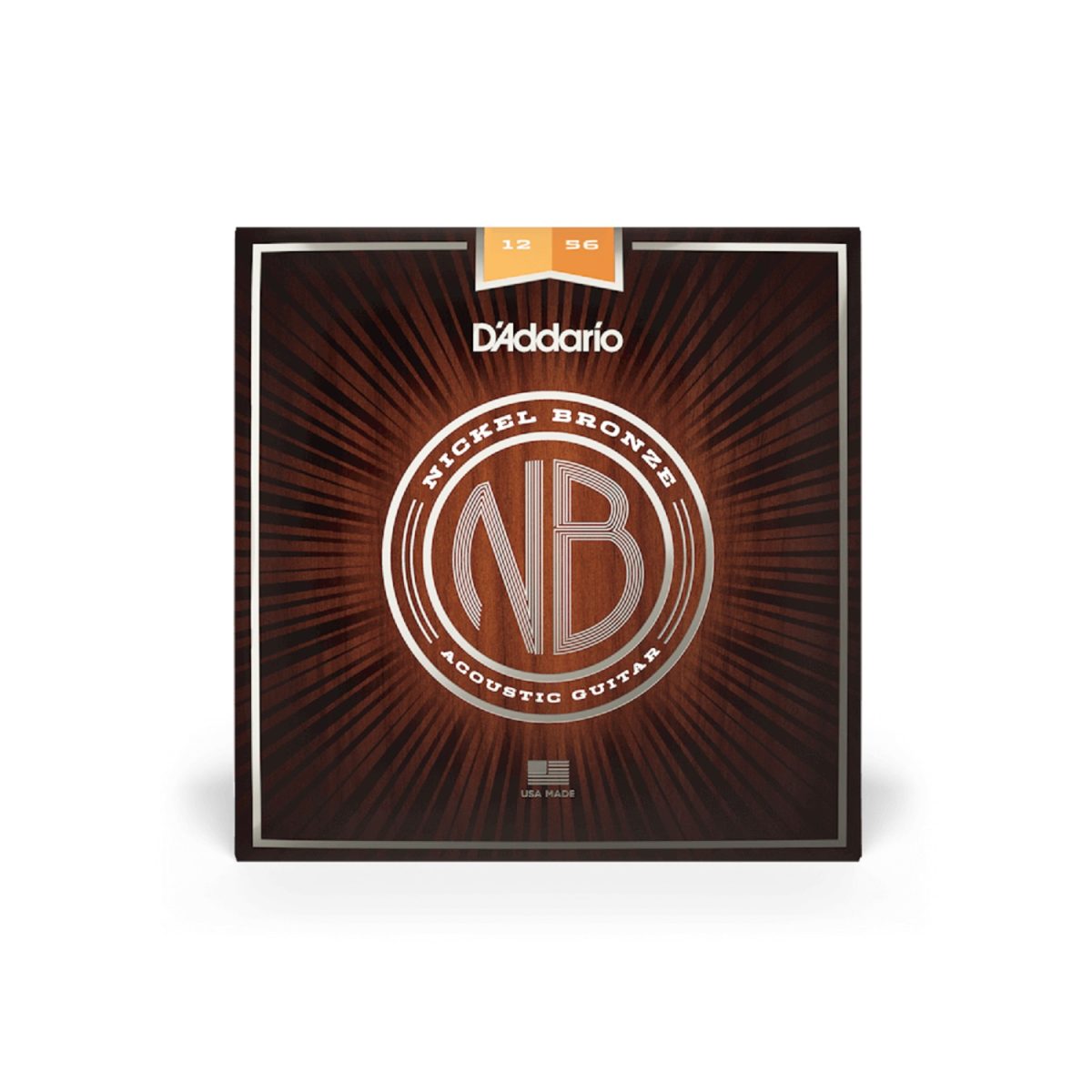 D'Addario - NB 12-56 Light Top/Medium Bottom Acoustic Guitar Strings