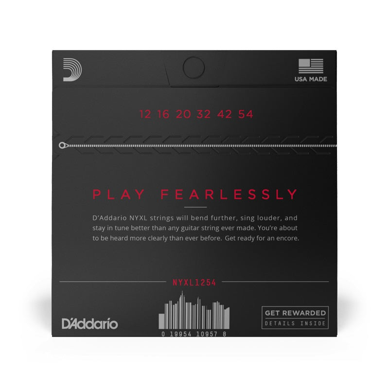 D’Addario – NYXL 12-54 Electric Nickel Plated Steel – Heavy