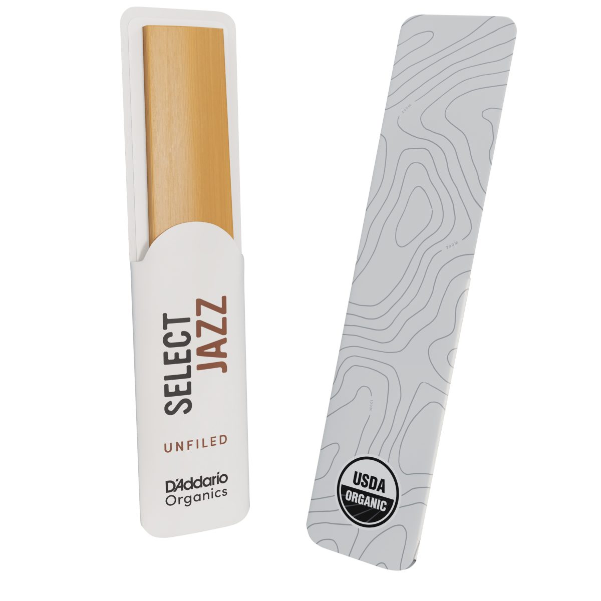 D'Addario - Organic Select Jazz Unfiled Tenor Saxophone Reed #ORRS05TSX