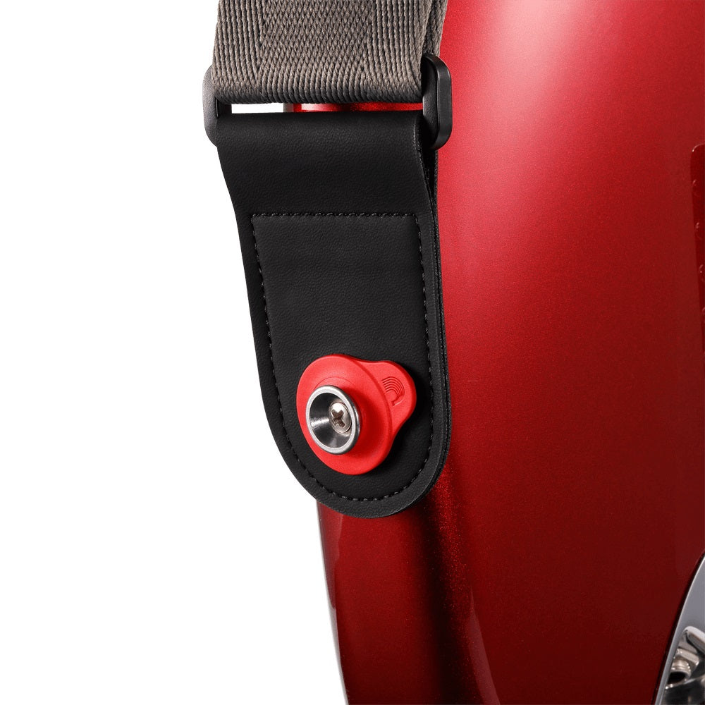 D'Addario - Red Flex Lock Strap Block #PW-FLSB-04RD