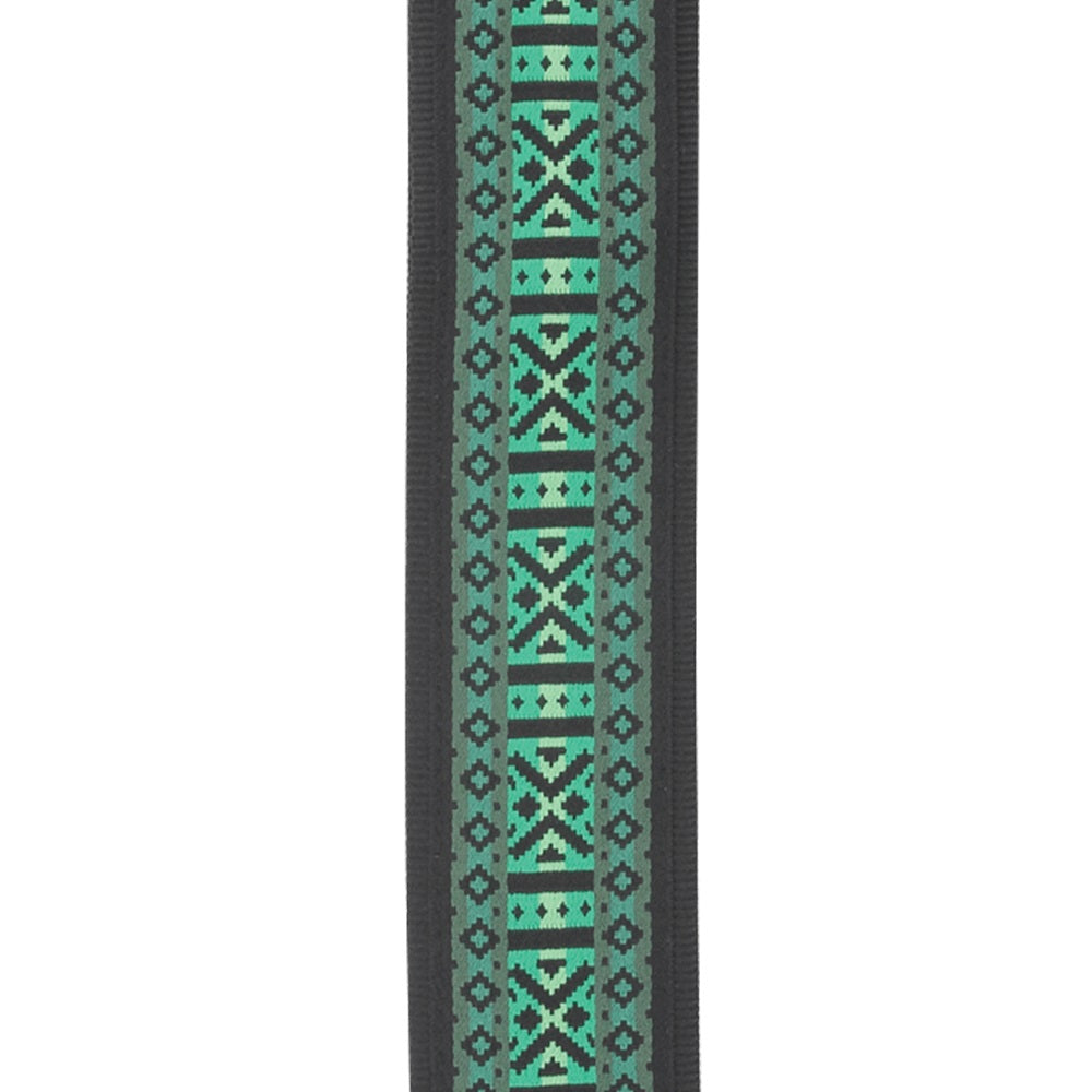 D'Addario - Nylon Woven Guitar Strap - Monterey Green #T20W1422