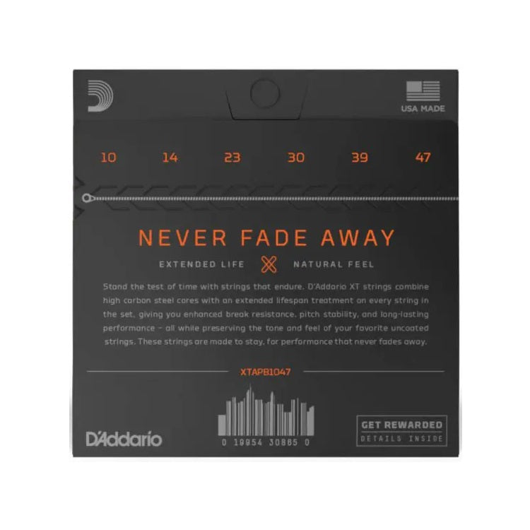 D'Addario - 10-47 XT Phosphor Bronze - Extra Light XTAPB1047