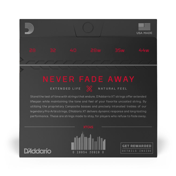 D'Addario - Normal Tension Coated Classical Guitar Strings - XTC45