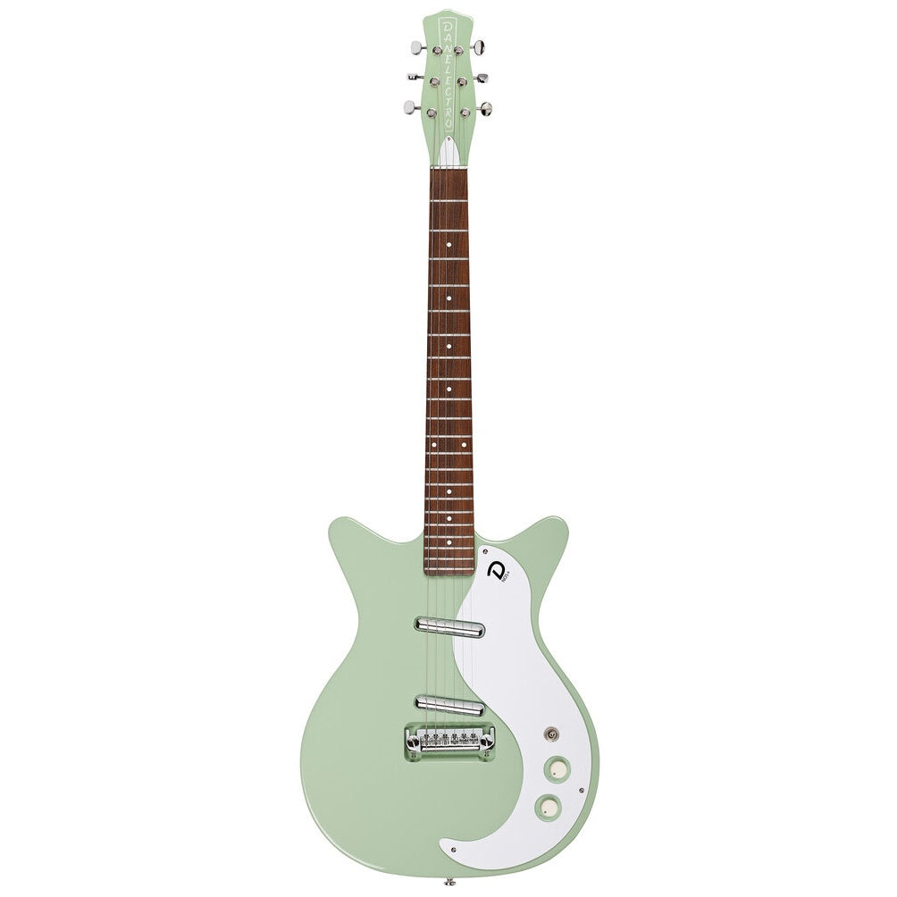 Danelectro ’59M NOS+ Keen Green - D59MKGREEN front