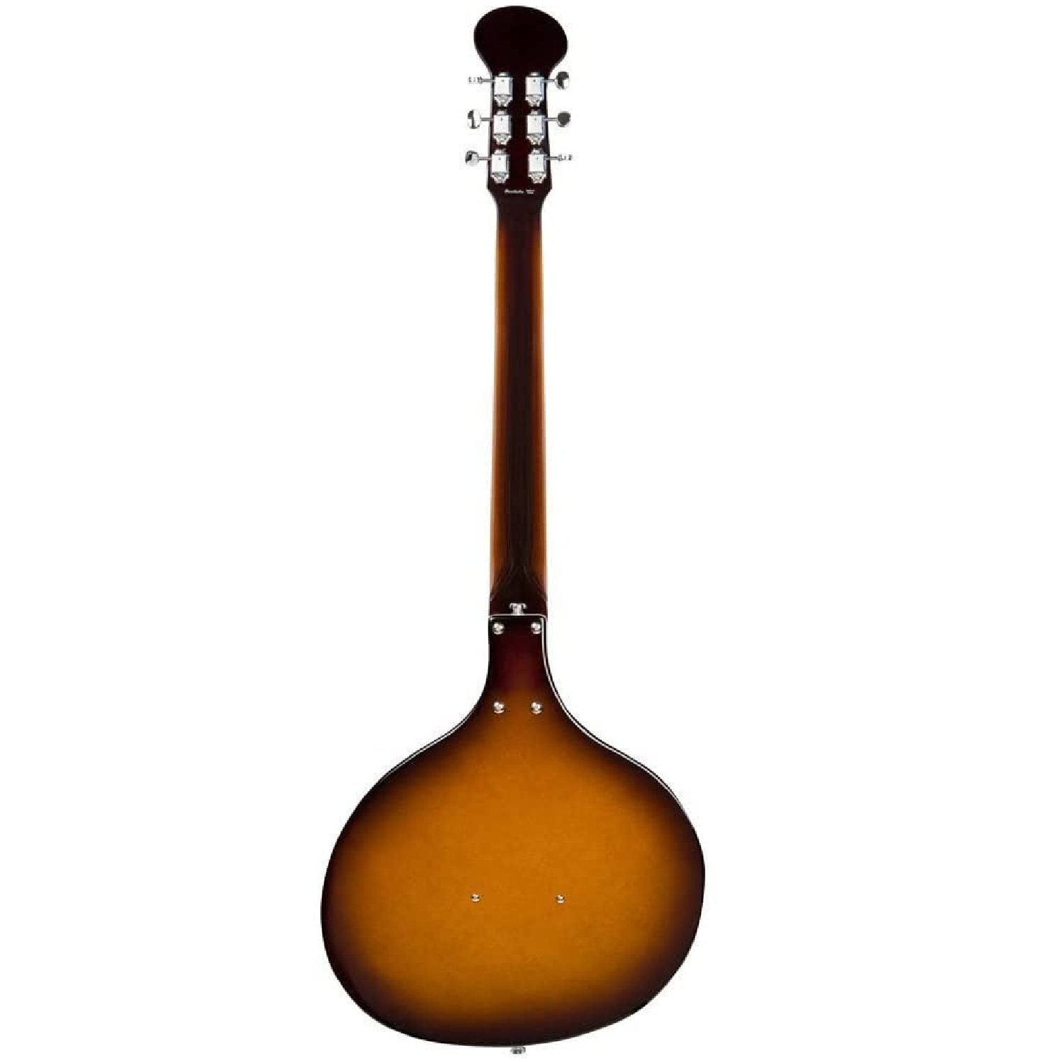 Danelectro - 60 Baby Sitar - Brown Burst Back