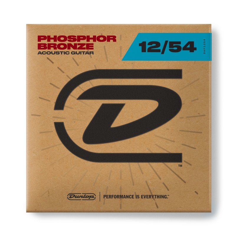 Dunlop - Phosphor Bronze Acoustic Strings Light #DAP1254