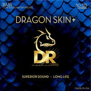 DR - DRAGON SKIN+ Coated Quantum Nickel 6-String Electric Bass Strings, Medium (30-125) #DBQ6-30