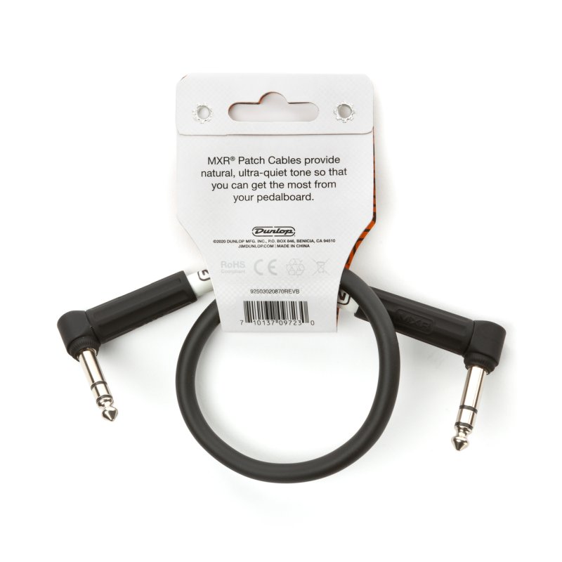 MXR - MXR 1 Ft TRS Stereo Cable, Right / Right #DCIST01RR
