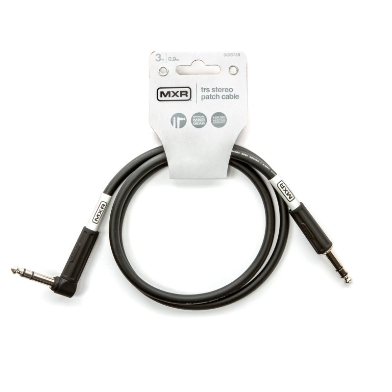 MXR - MXR 3 Ft TRS Stereo Cable, Right / Straight #DCIST03R
