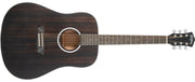 Washburn - Deep Forest Dreadnought Acoustic Guitar, Striped Ebony #DFED