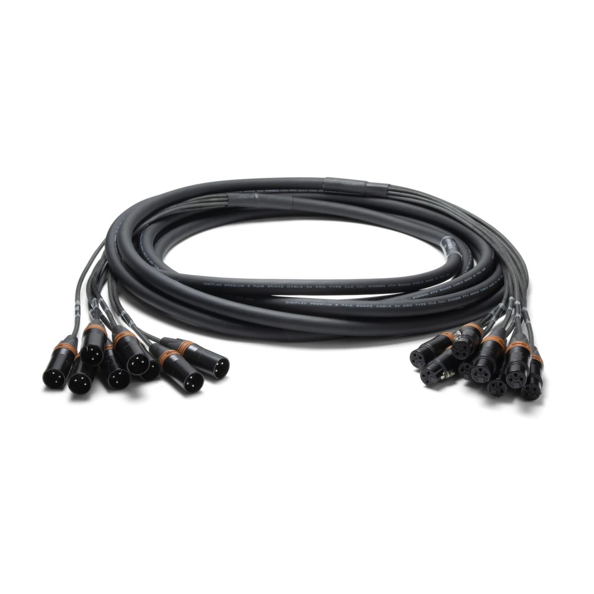 Digiflex - DPR Series 8-Channel XLR Subsnakes #DPR-8FX/8MX