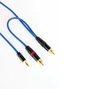 Digiflex - ICABLE-6-BLUE 6' 1/8 Mini TRS to RCA Stereo Tips
