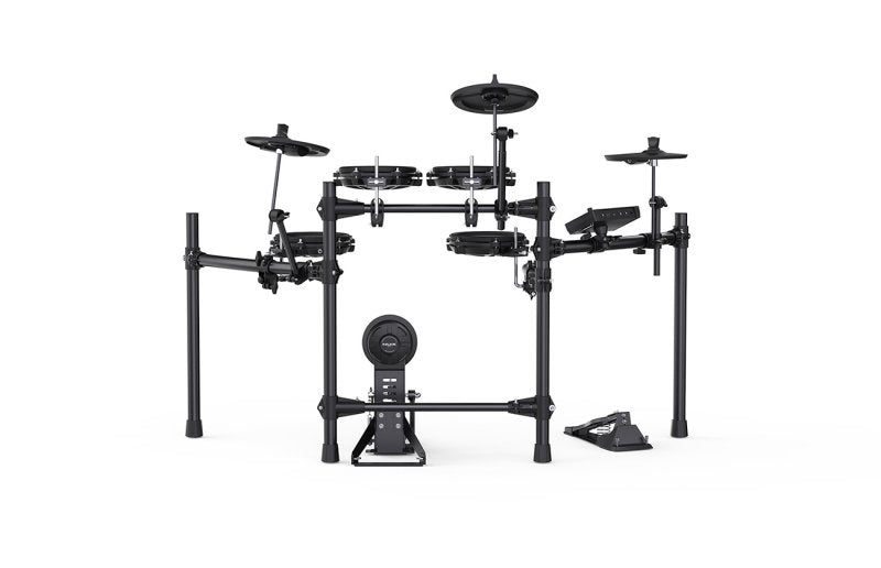 NUX - All Mesh Head Digital Drum Kit with Motorcycle Style Drum Throne #DM-210-K