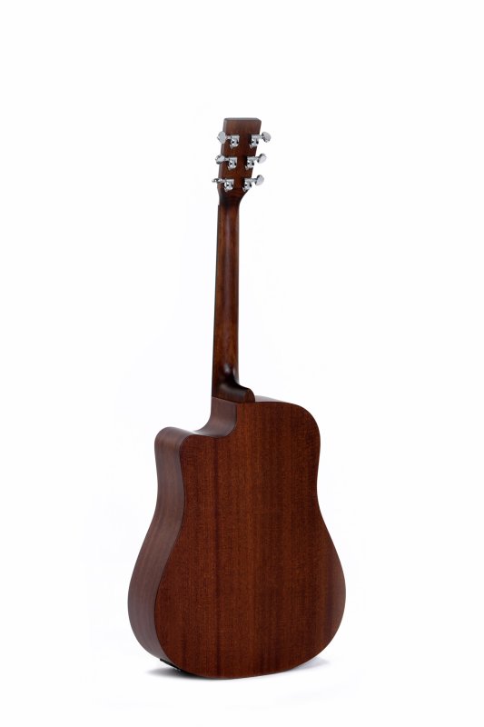 Sigma - Dreadnought Acoustic Electric Guitar, Natural #DMC-15E+