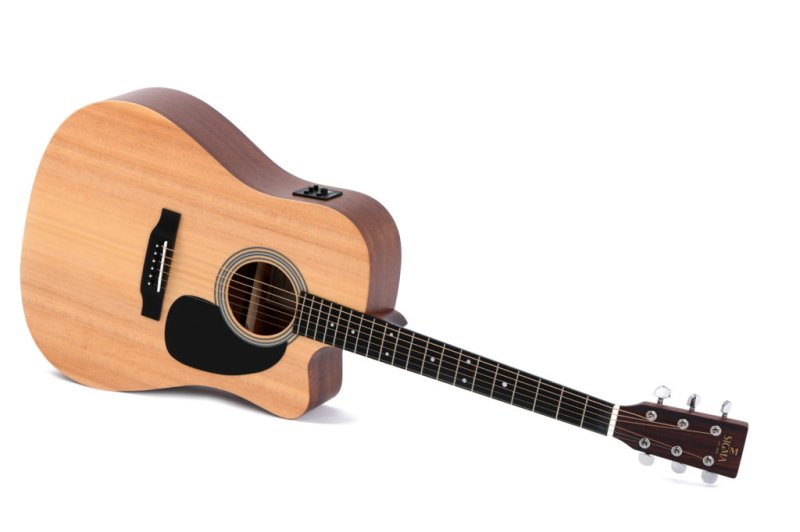 Sigma - Dreadnought Acoustic Electric Guitar #DMC-STE