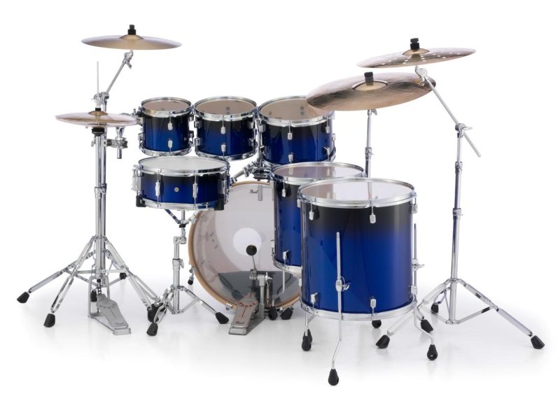 Pearl - Decade Maple 5-Piece Shell Pack Drum Set, Kobalt Blue Fade #DMP925SPC216