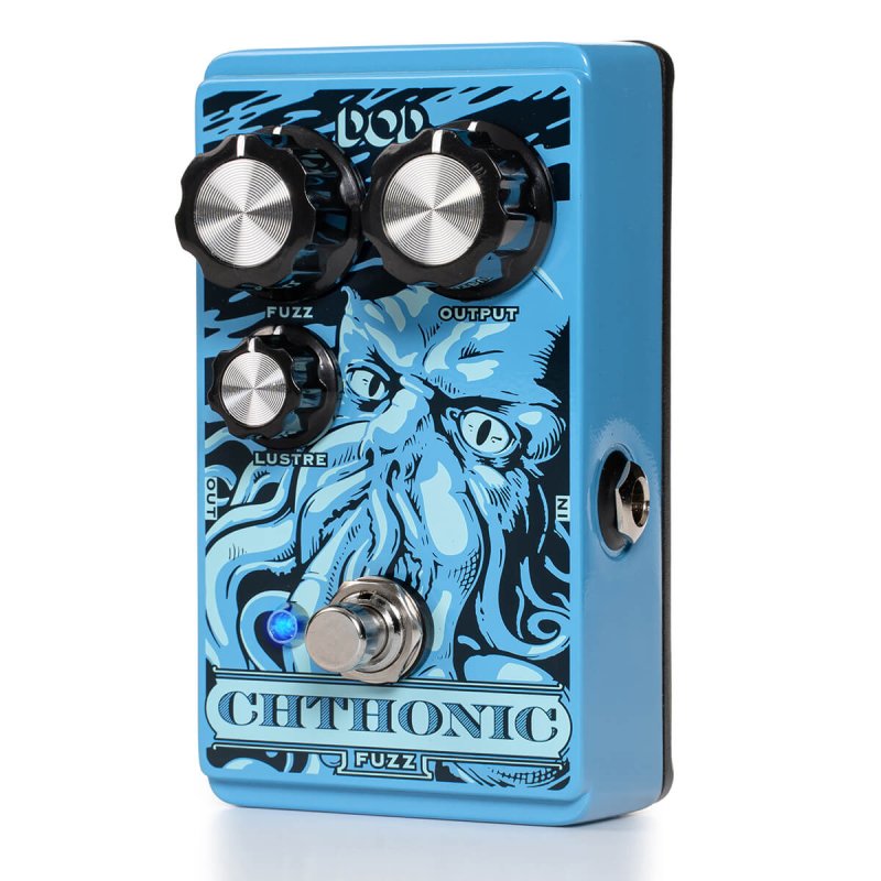 DOD - Fuzz Guitar Effects Pedal with Fuzz, Output & Lustre Controls #DOD-CHTHONICFUZZ