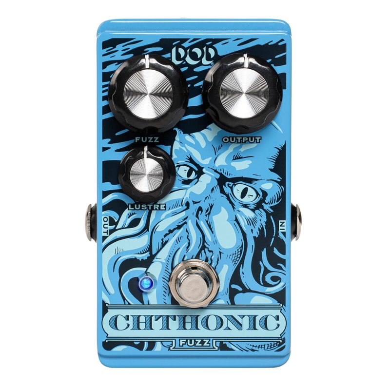 DOD - Fuzz Guitar Effects Pedal with Fuzz, Output & Lustre Controls #DOD-CHTHONICFUZZ