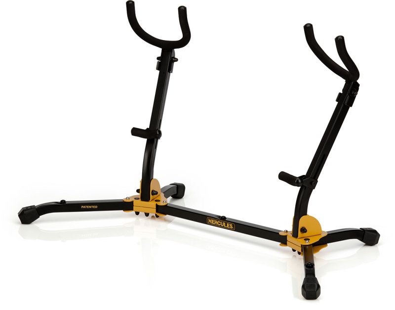Hercules Stands - Double Alto/Tenor Sax Stand #DS537B