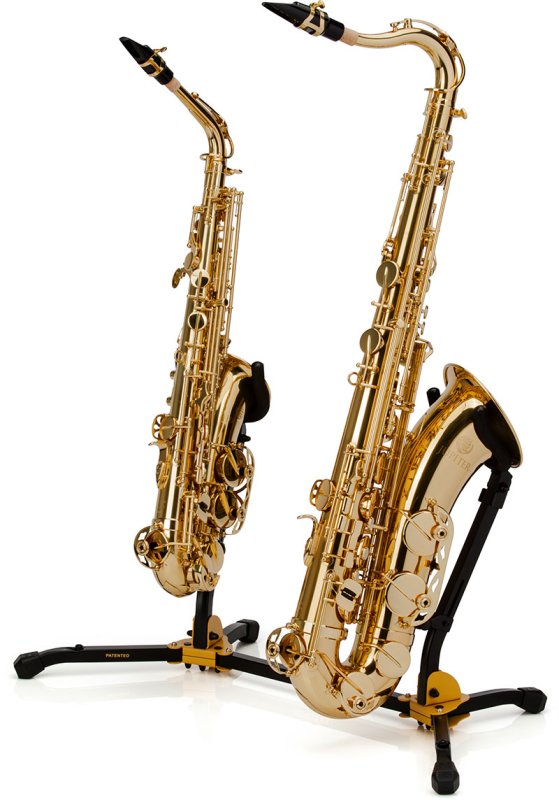 Hercules Stands - Double Alto/Tenor Sax Stand #DS537B