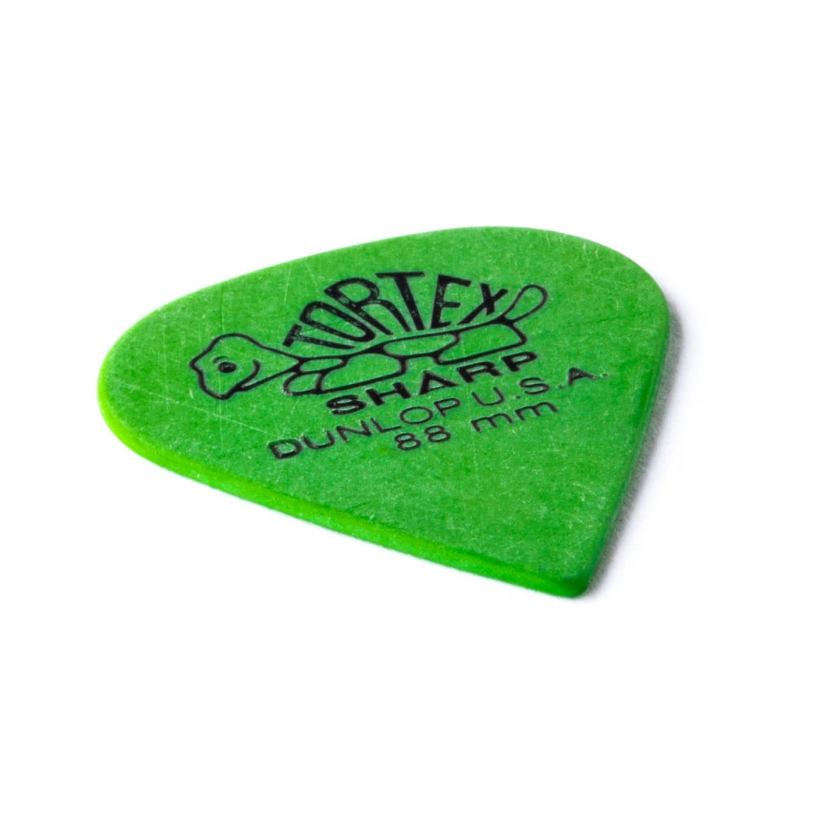Dunlop - 412P88 - 12 Pack .88mm Tortex Sharp Pick Flat