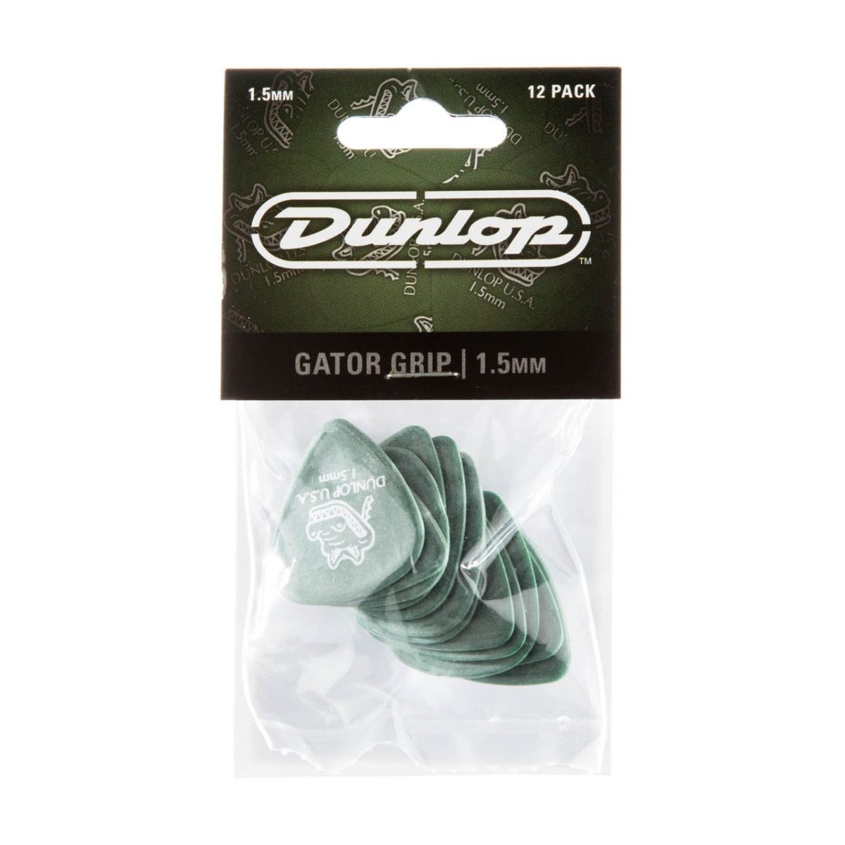 Dunlop - 12 Pack 1.5mm Gator Grip Pick - 417P150