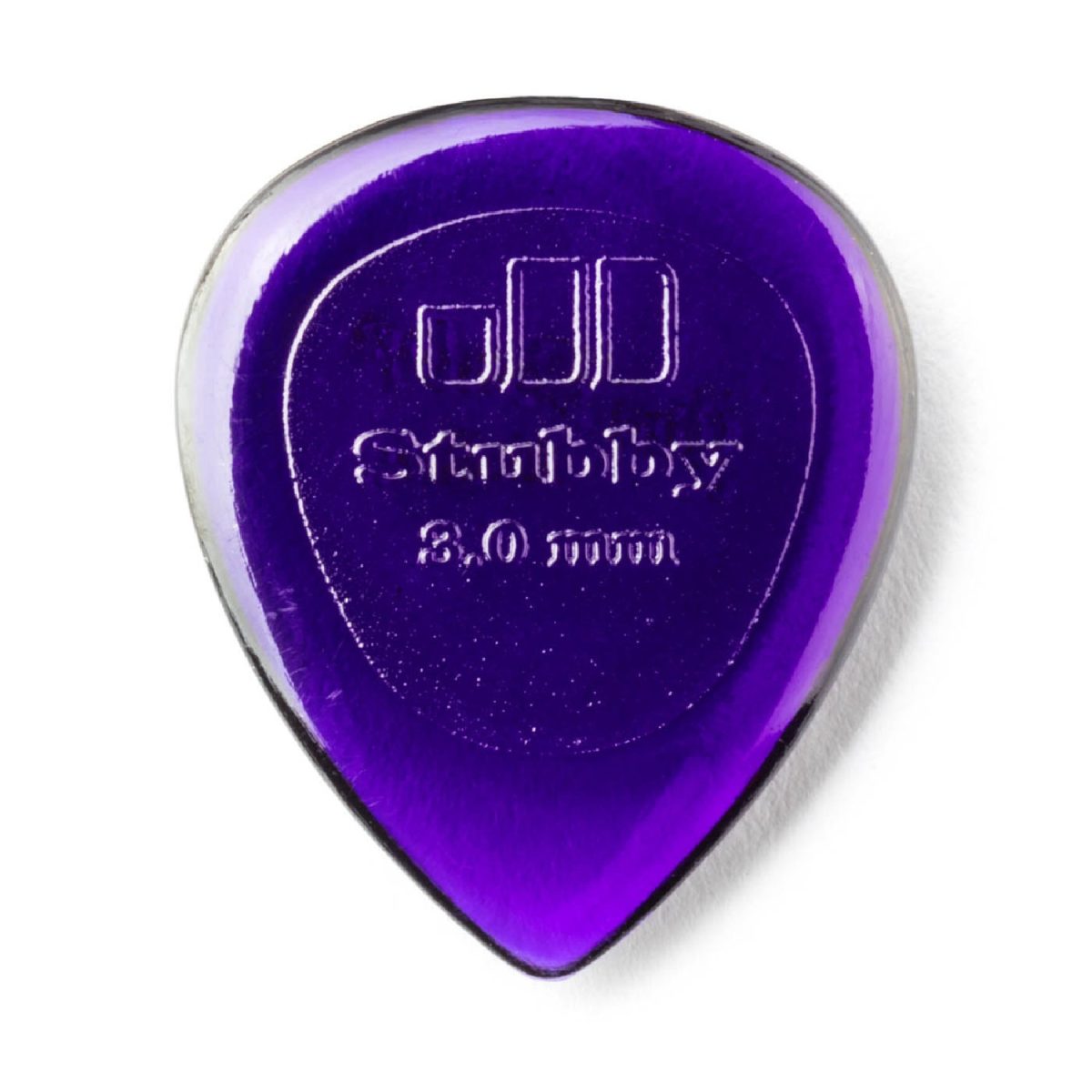 Dunlop - 5 Pack 3.0mm Stubby Jazz Picks - 474R300 Front