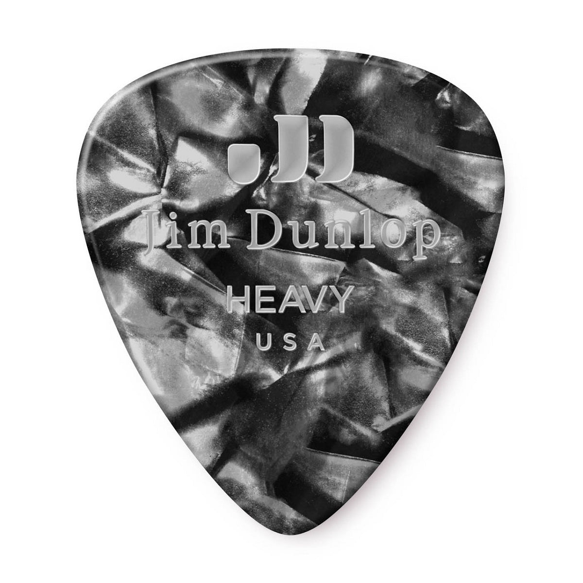 Dunlop - Black Pearl Pearloid Heavy - 12 Pack