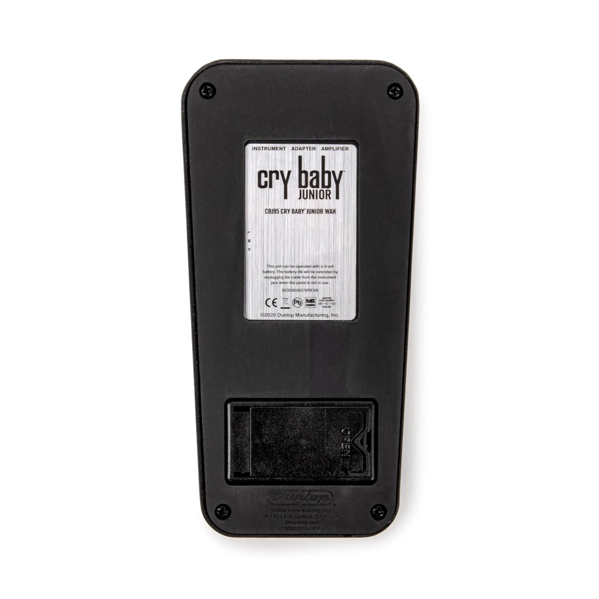 Dunlop CBJ95 Cry Baby Junior Wah under