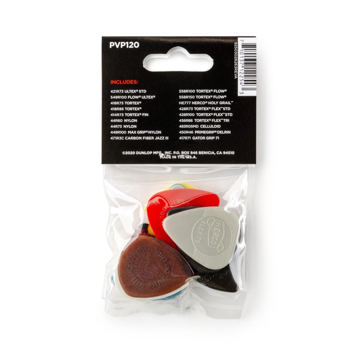 Dunlop - 18 Pack Recording Pick Variety Pack #PVP120