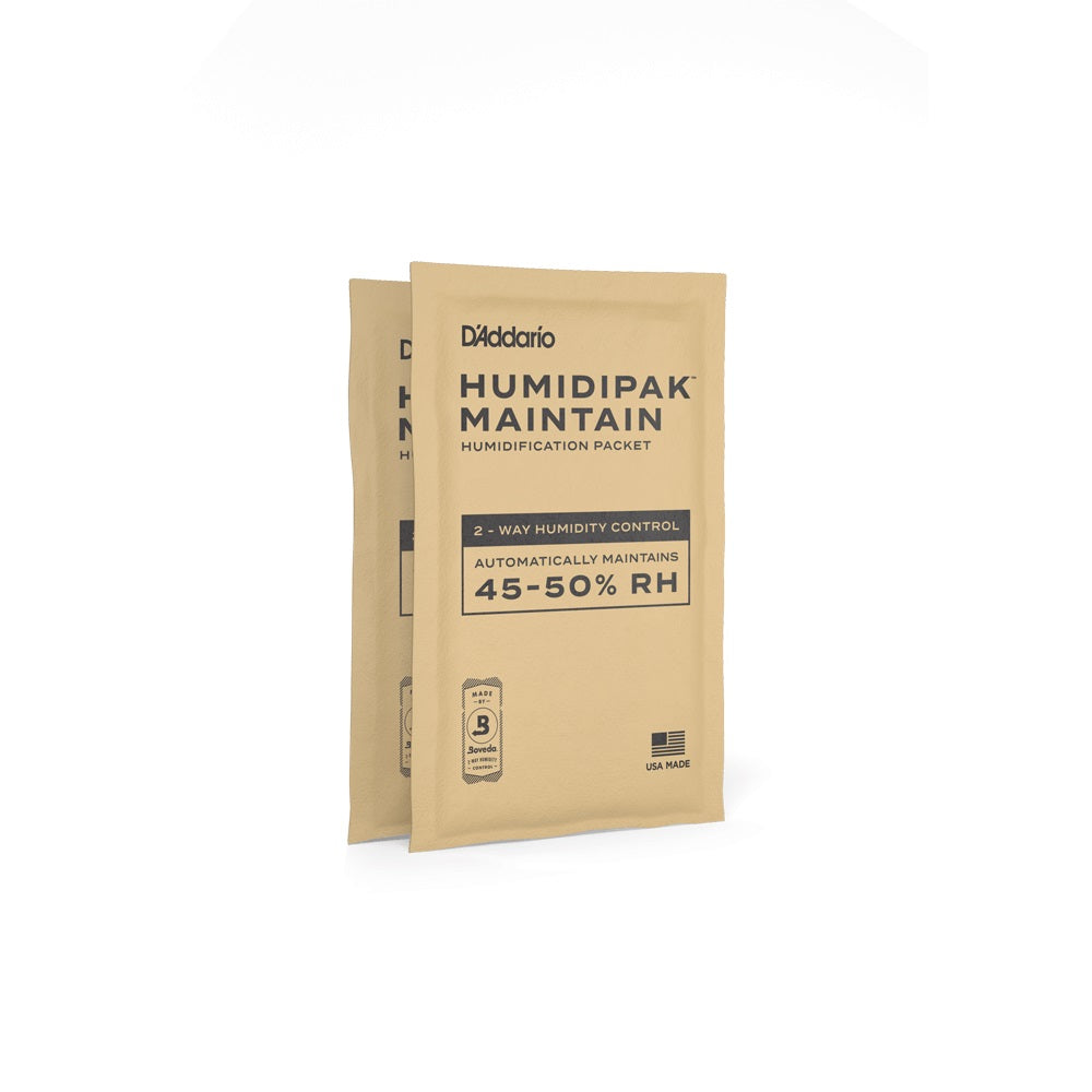 D'addario - 2-Pack Refill Humidipak Maintain