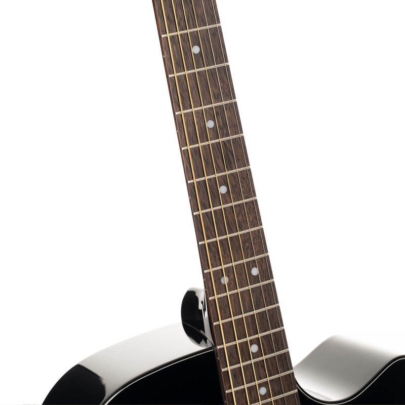 Cort - Earth Series Acoustic/Electric Guitar, Black #EARTH60CE-BK