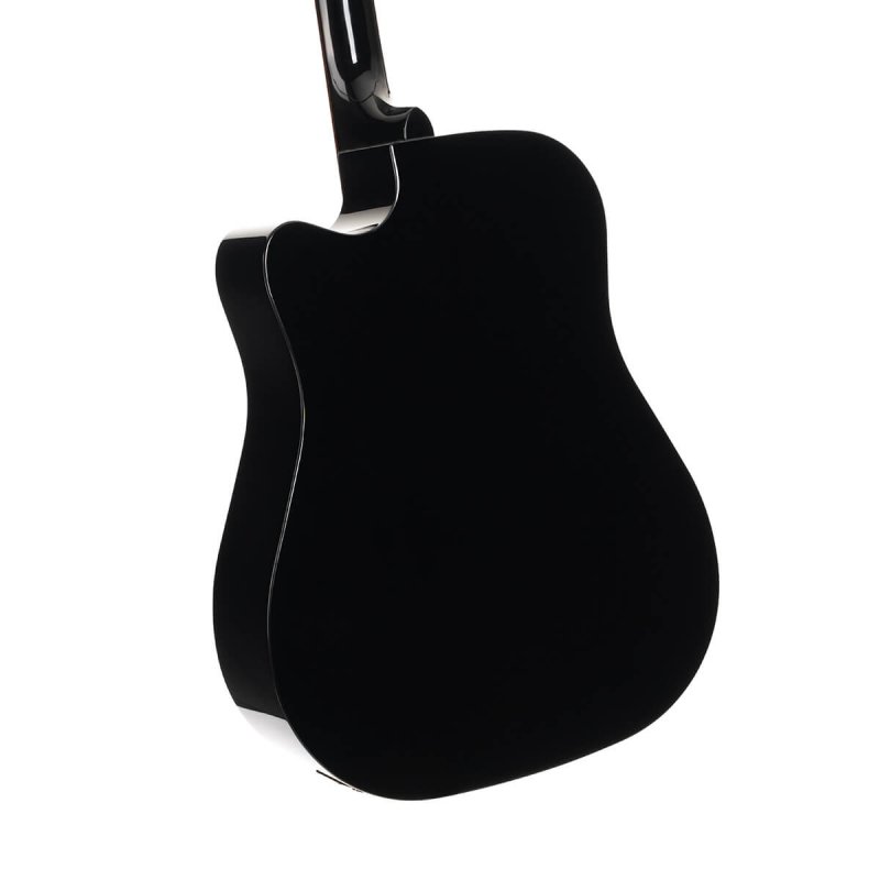 Cort - Earth Series Acoustic/Electric Guitar, Black #EARTH60CE-BK