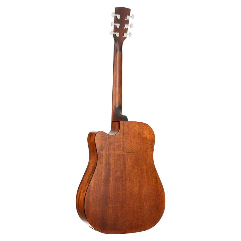 Cort - Earth Series Acoustic/Electric Guitar, Mahogany Open Pore #EARTH60MCE-OP