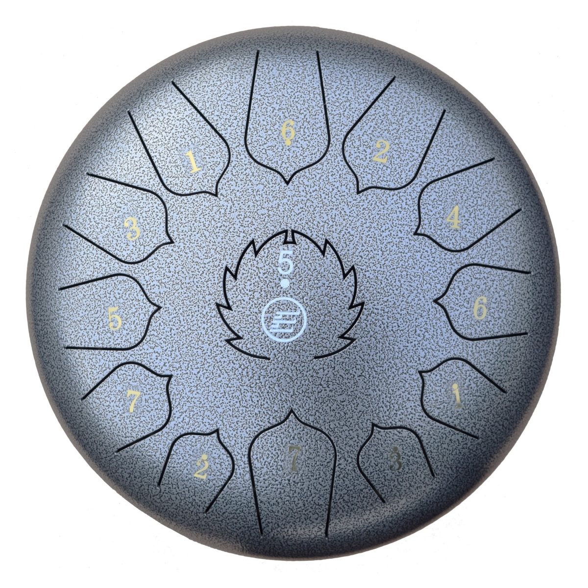 Ecko - 12″ 13 Notes Silver Tongue Drum #TD12/13N