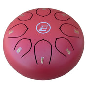 Ecko - 8 Notes Tongue Drum 6″ Red #TD6/8N