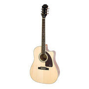 Epiphone - AJ-220SCE Natural w/ Cutaway and Pickup