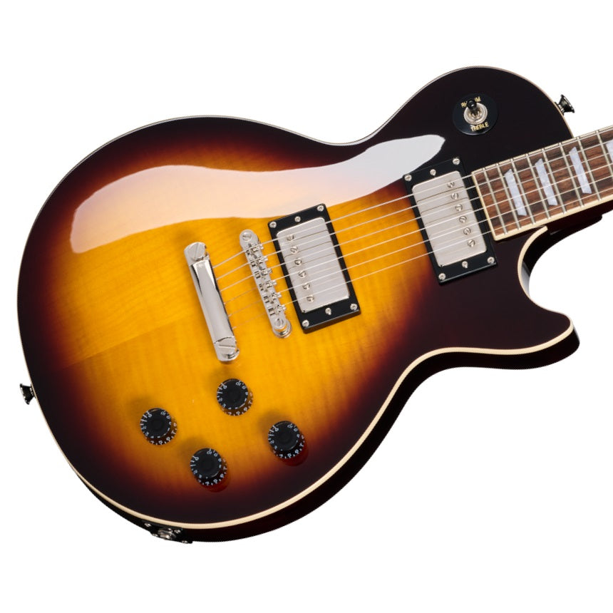 Epiphone - Les Paul Tribute Plus - Vintage Sunburst #E1LPTPVSNH