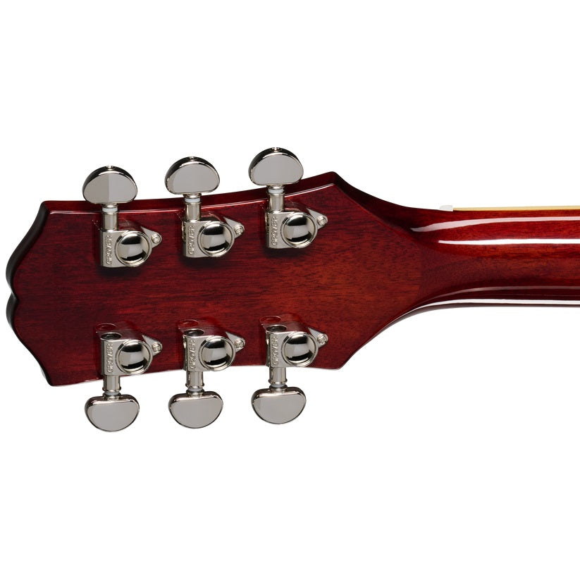Epiphone - Les Paul Special Double Cut Figured - Bourbon Burst #EILSDFBONH1 — 5