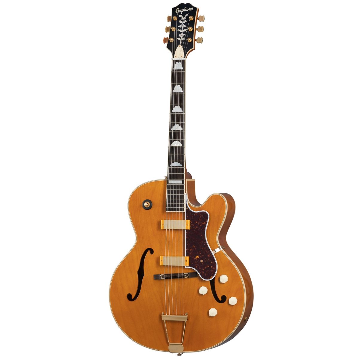 Epiphone - 150th Anniversary Zephyr DeLuxe Regent - Aged Antique Natural