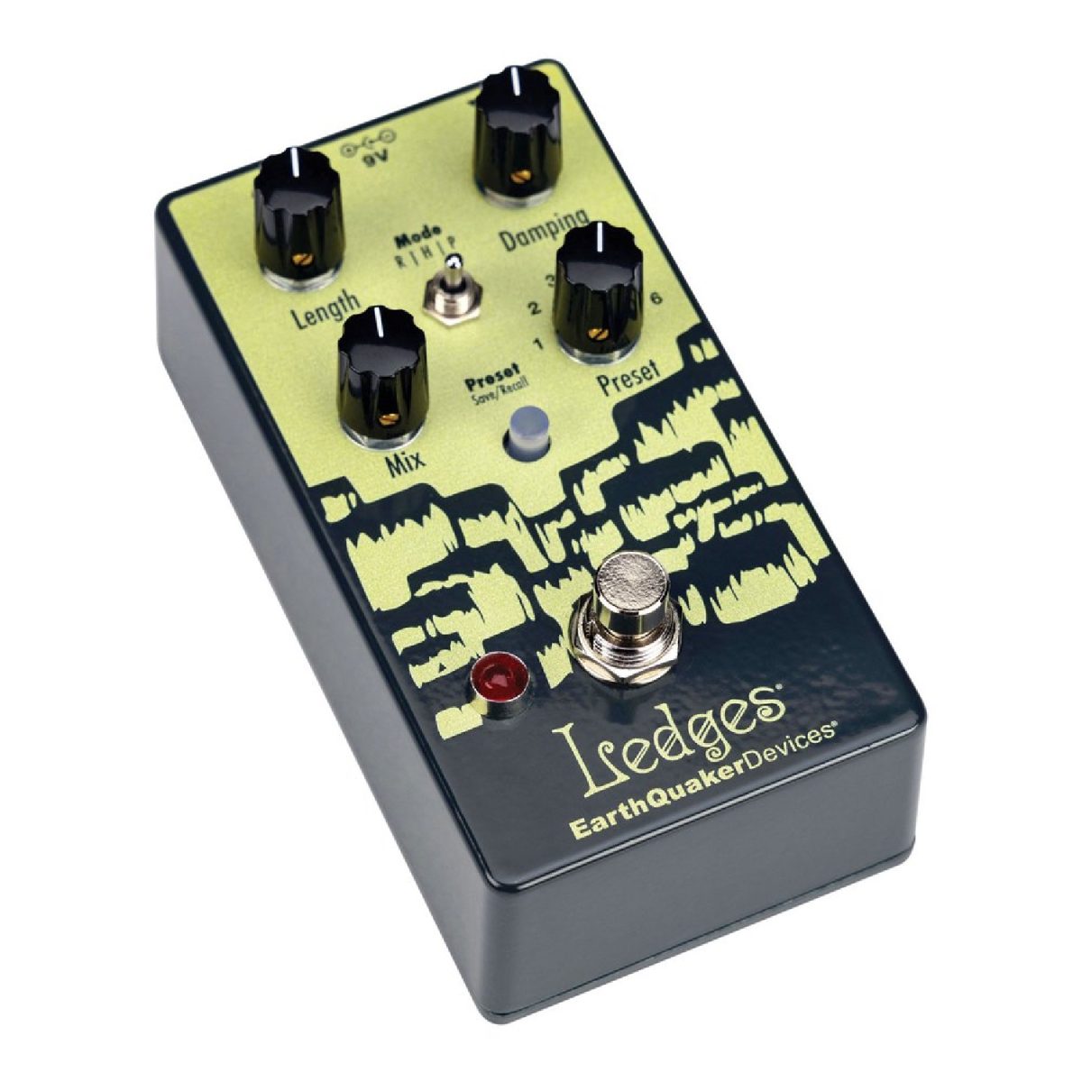 EarthQuaker Devices - Ledges Tri-Dimensional Reverberation Machine Side Left