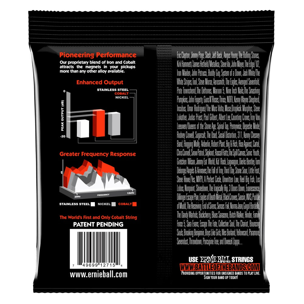 Ernie Ball - 10-52 Cobalt Slinky Skinny Top Heavy Bottom #2715