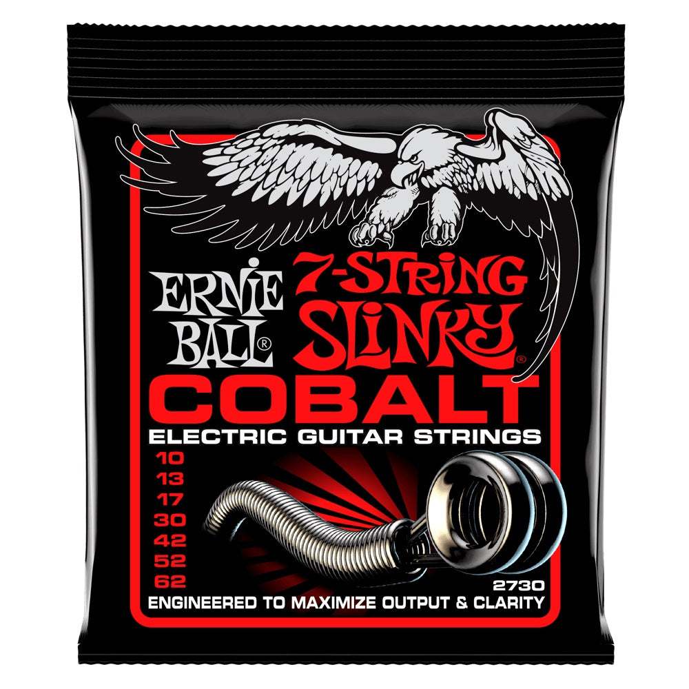 Ernie Ball – 10-62 Slinky Cobalt 7-String - Skinny Top Heavy Bottom #P02730