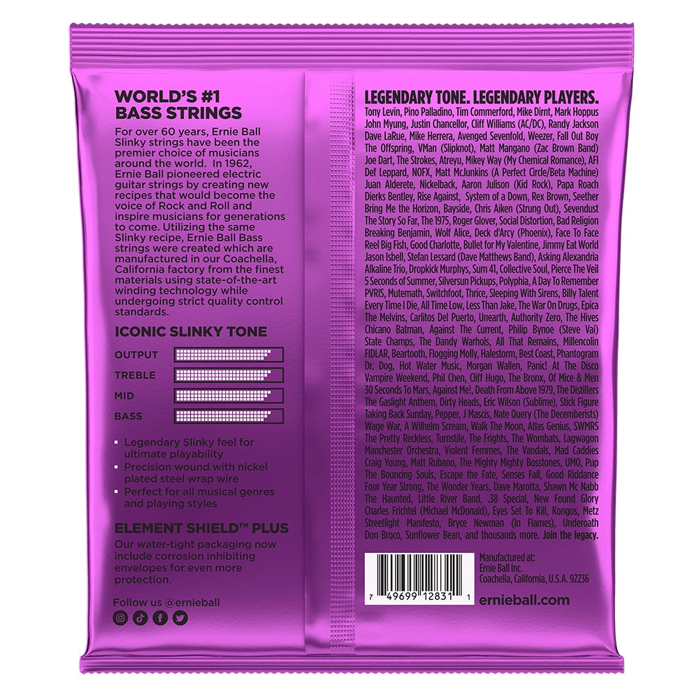 Ernie Ball - 55-110 Power Slinky Nickel Wound Electric Bass Strings - P02831